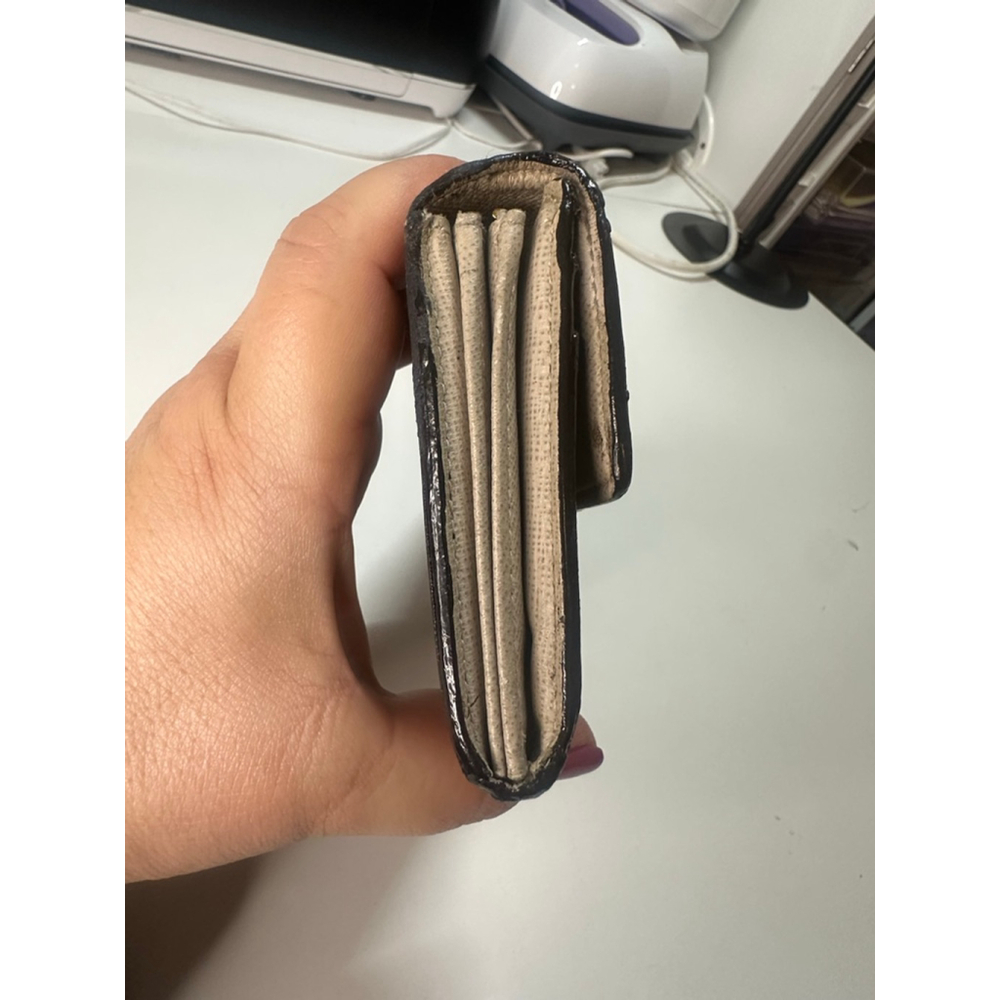 Women's Louis Vuitton Wallet, One Size, Brown with White Floral Print - Picture 5 of 10